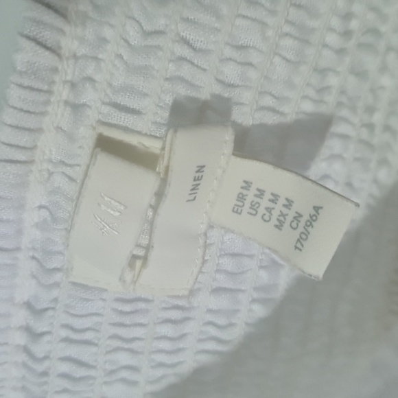 H&M linen crop tee - Picture 3 of 4